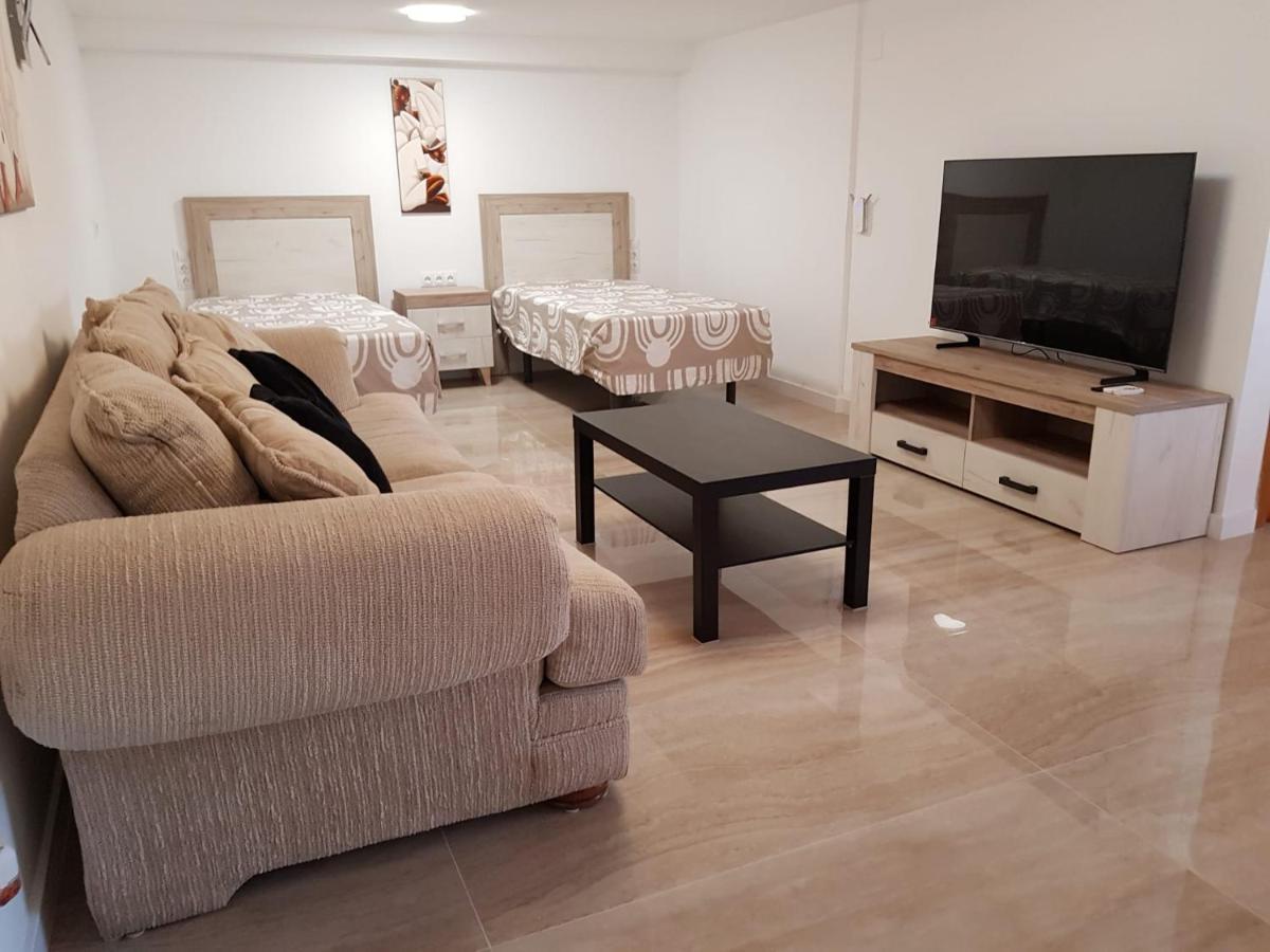 Deluxe Studio Athos 50 Mp Garden Patio Benalmadena Golf & Beach Exterior foto