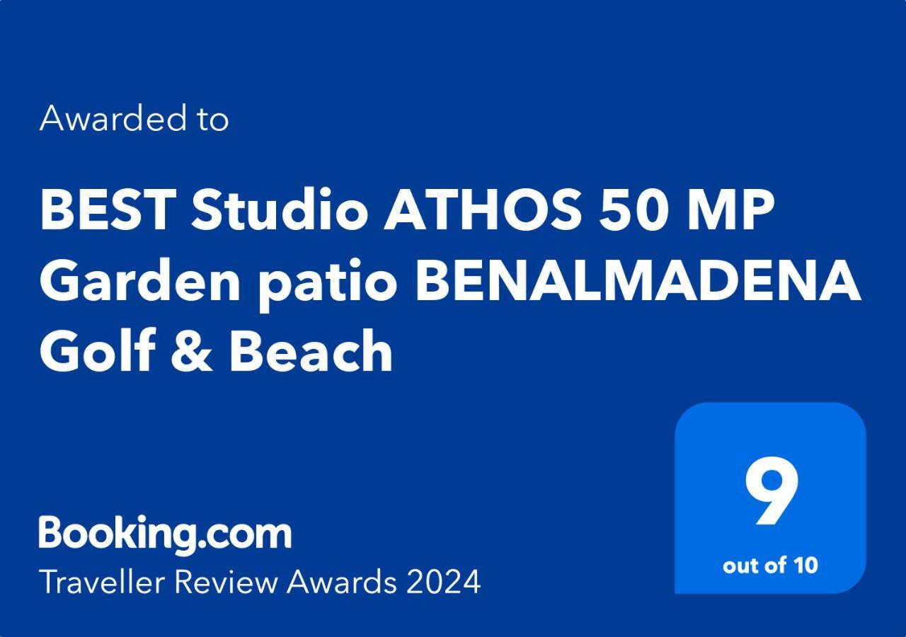 Deluxe Studio Athos 50 Mp Garden Patio Benalmadena Golf & Beach Exterior foto